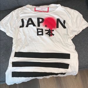 Zara mens t shirt size medium fits like a small